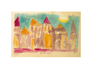 Illuminated Houses by Feininger Lyonel